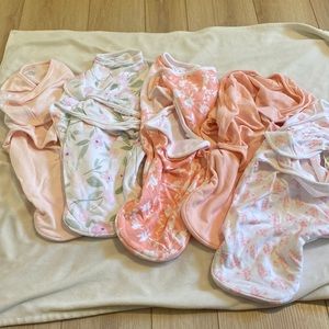 Aden + Anais swaddles lot of 5